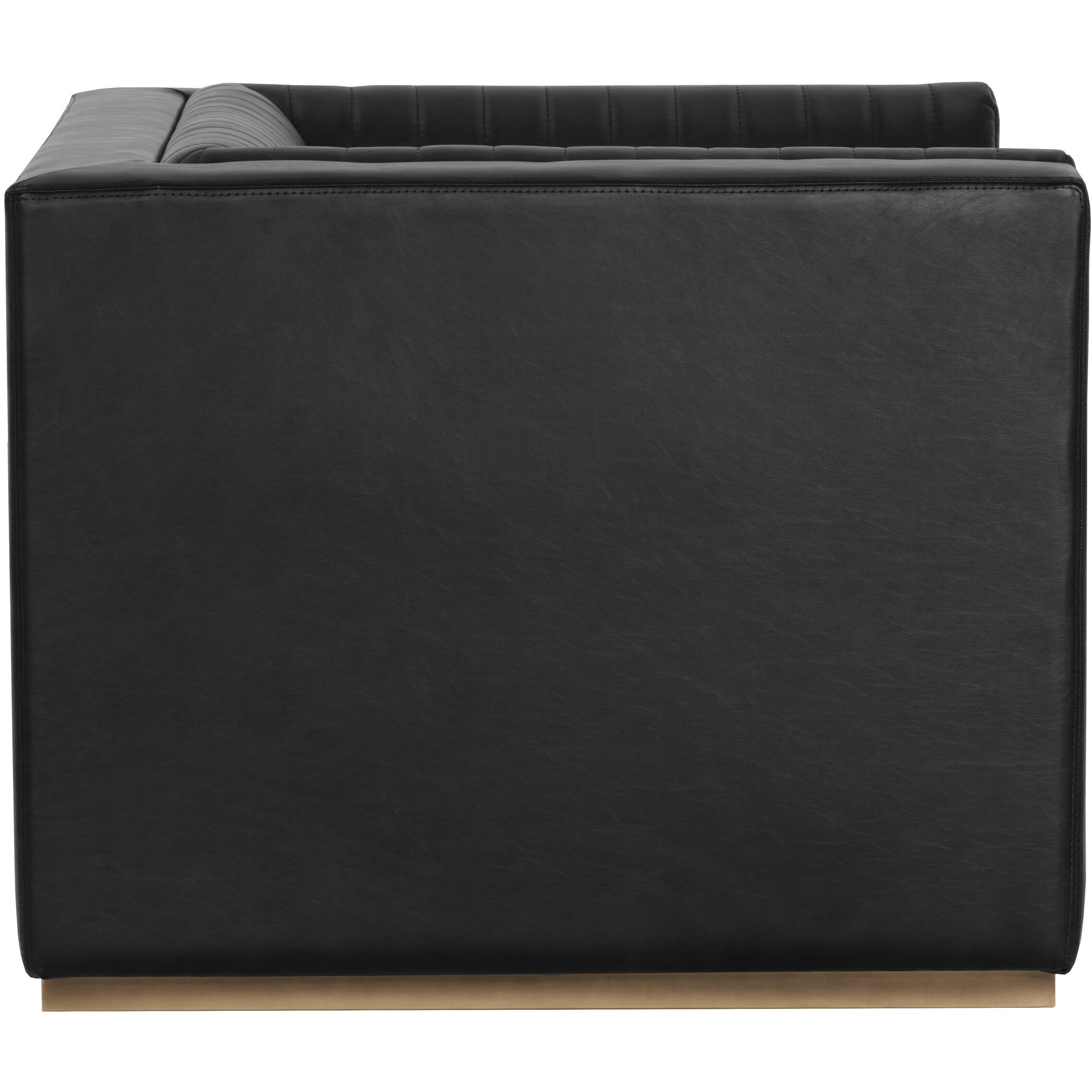 Bradley Vintage Black Armchair